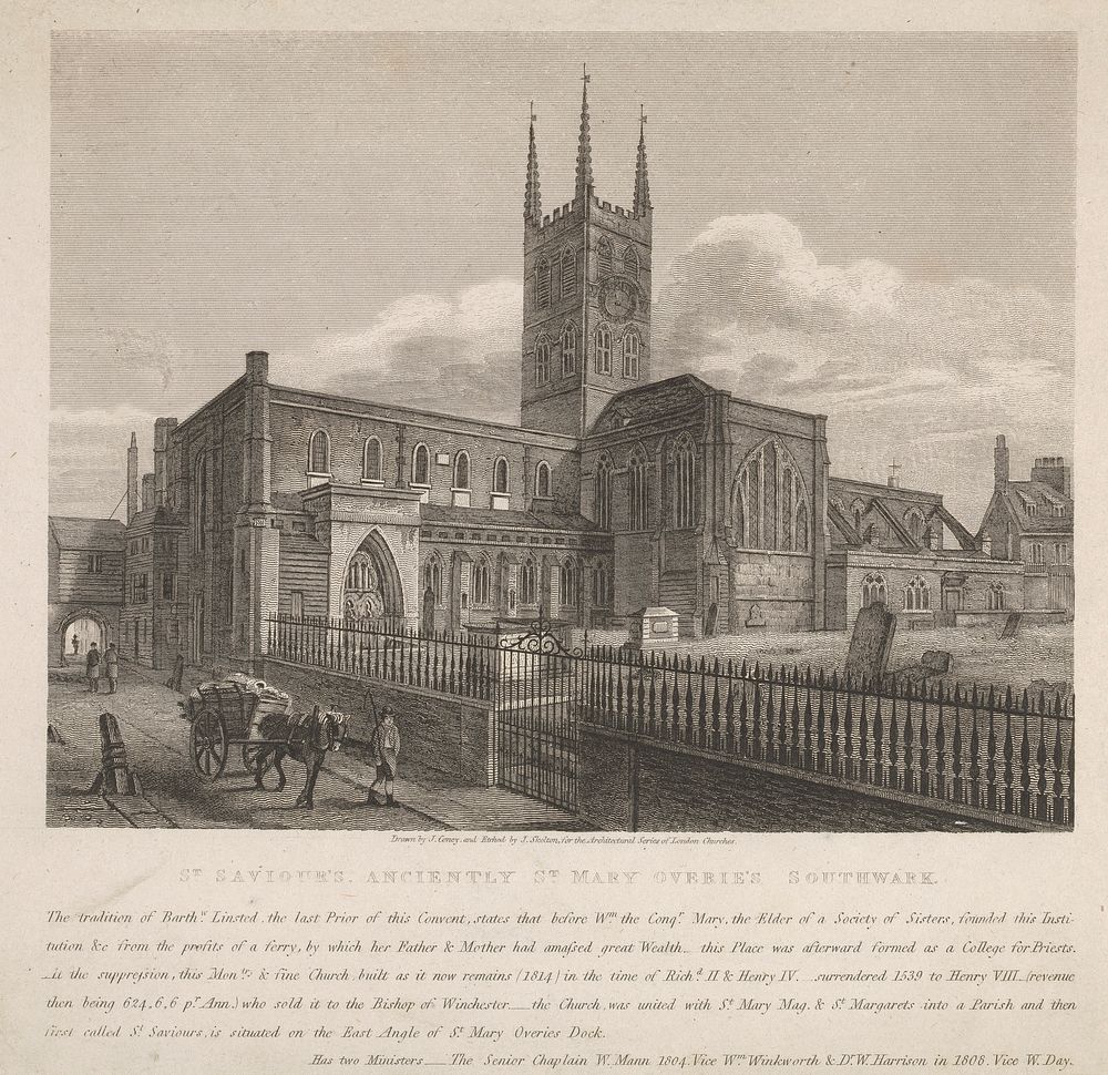 St. Saviour's, Anciently St. Mary Overie's Southwark