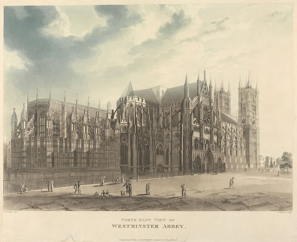 North East View of Westminster Abbey