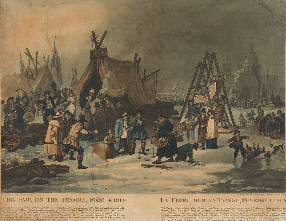 The Fair on the Thames, February 4, 1814