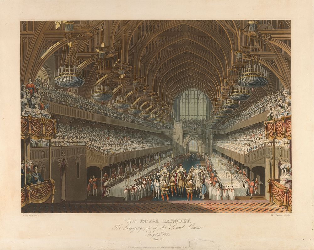 The Royal Banquet - 19th July 1821