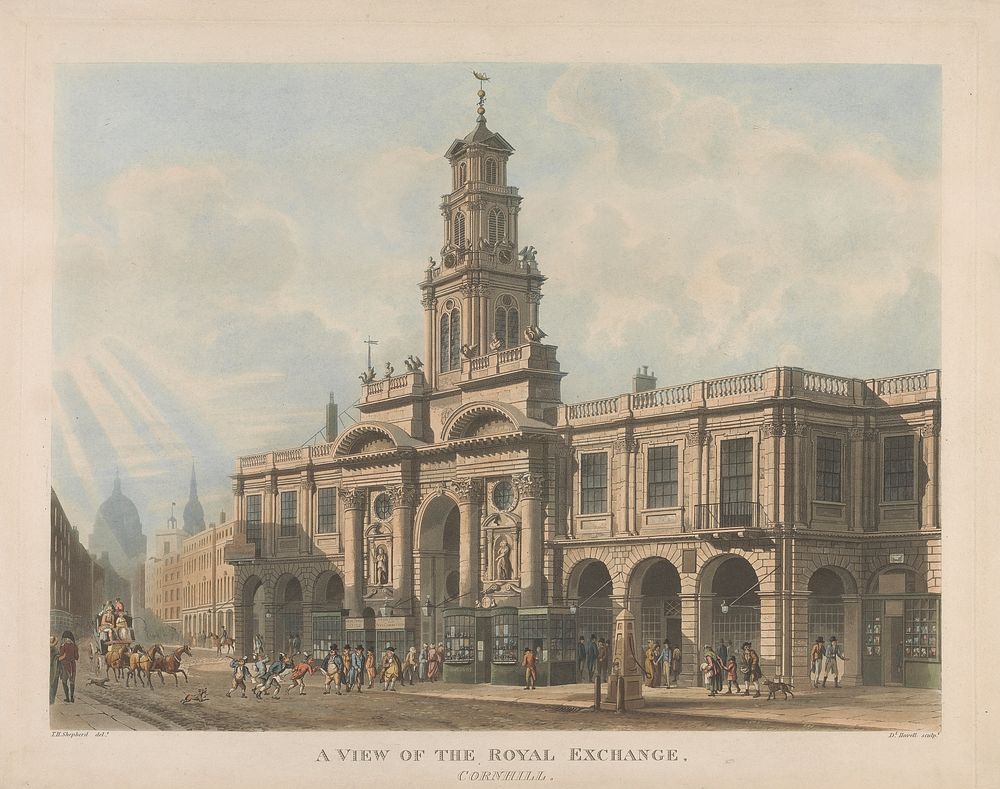 A View of the Royal Exchange