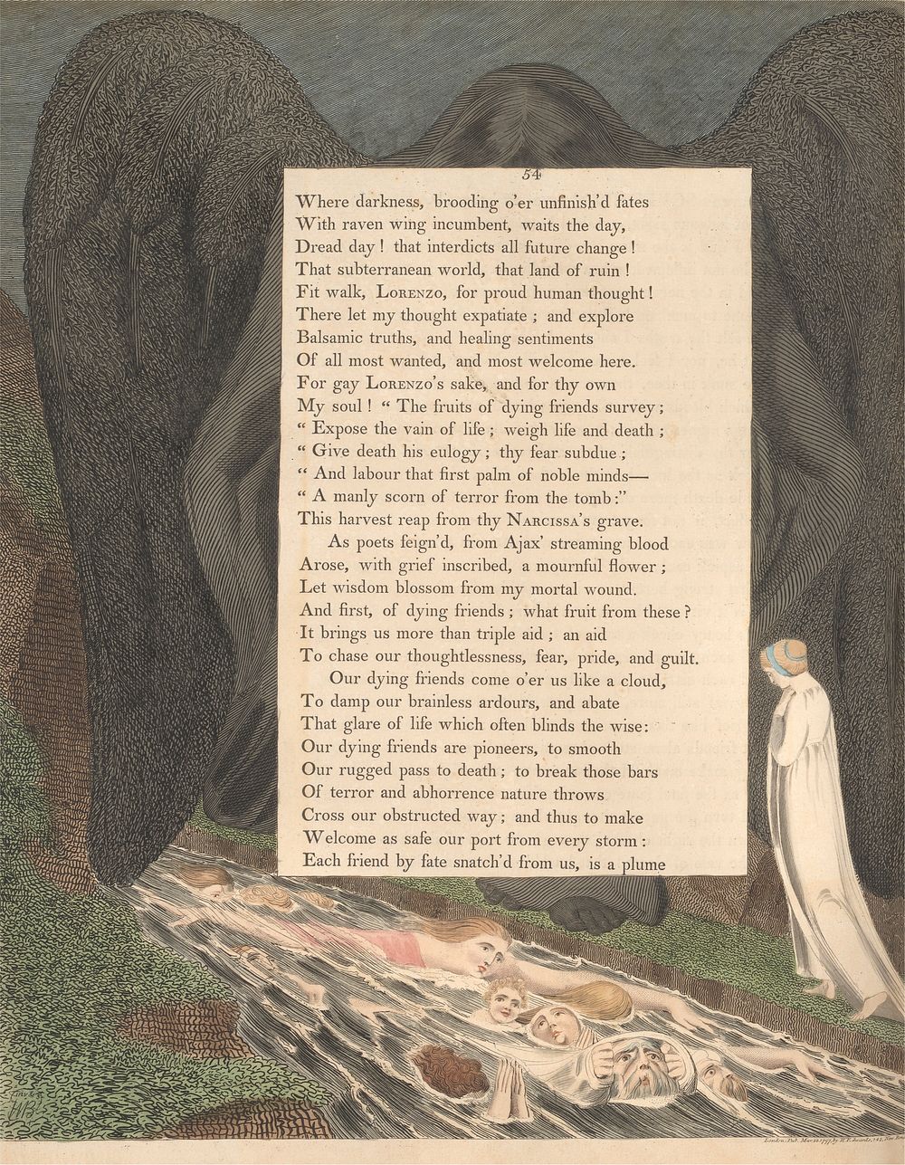 Young's Night Thoughts, Page 54, "The Vale of Death! That Hush'd Cimmerian Vale"