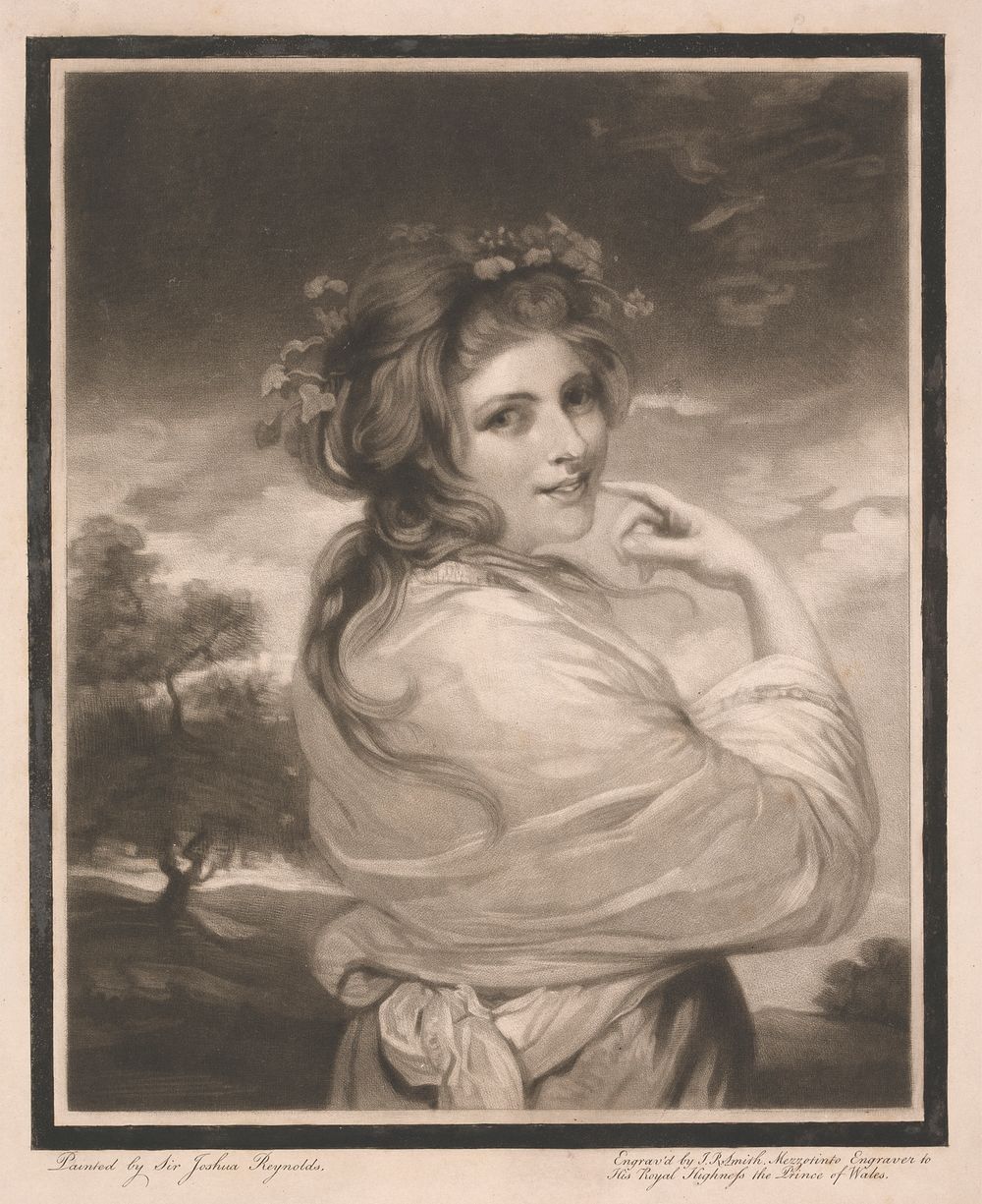 Lady Hamilton as a Bacchante