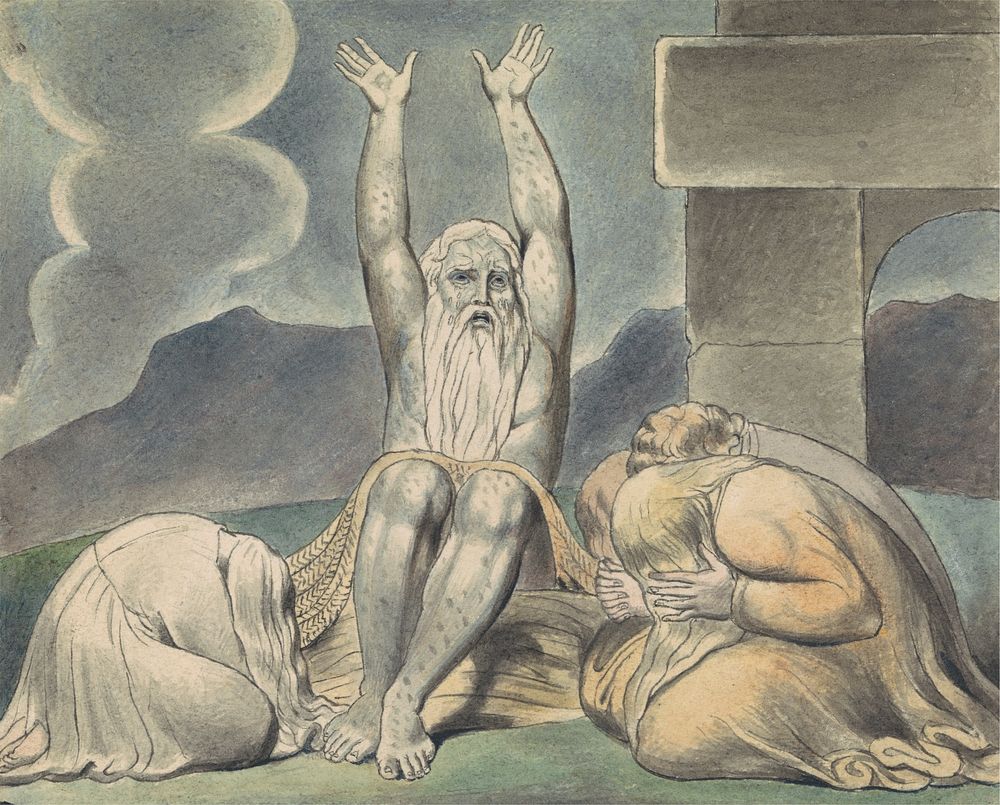 Job's Despair (after William Blake)