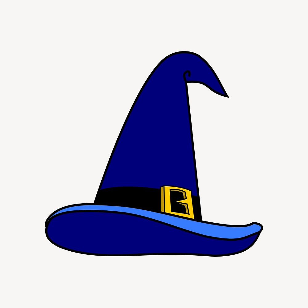 Dwarf hat clip art vector. Free public domain CC0 image.
