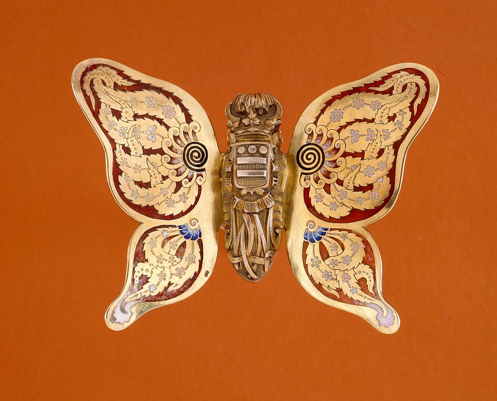 Butterfly Napkin Clip from the John Mackay Service by Tiffany  Company