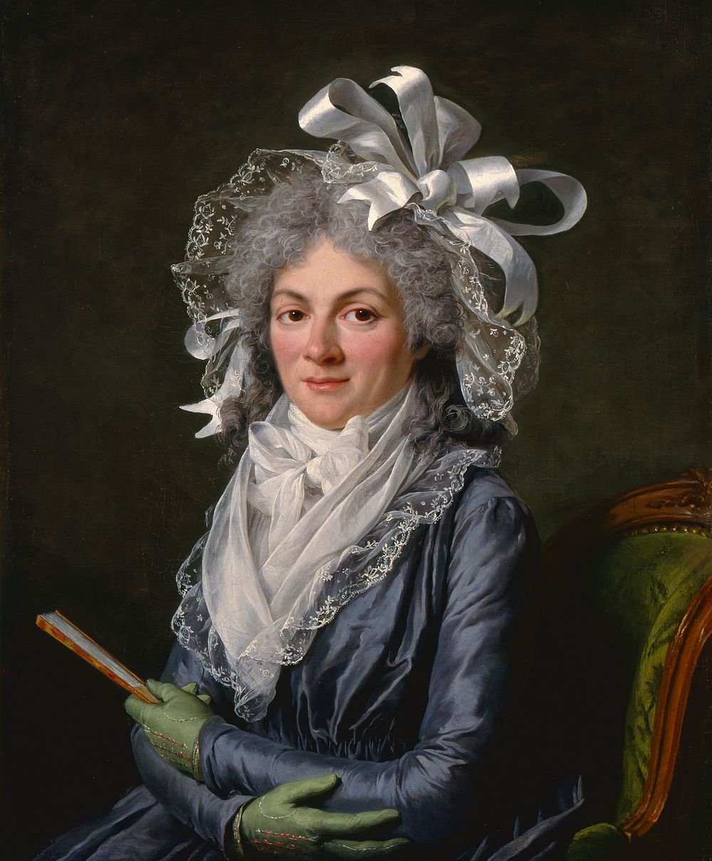 Portrait of Madame de Genlis by Adelaide Labille Guiard