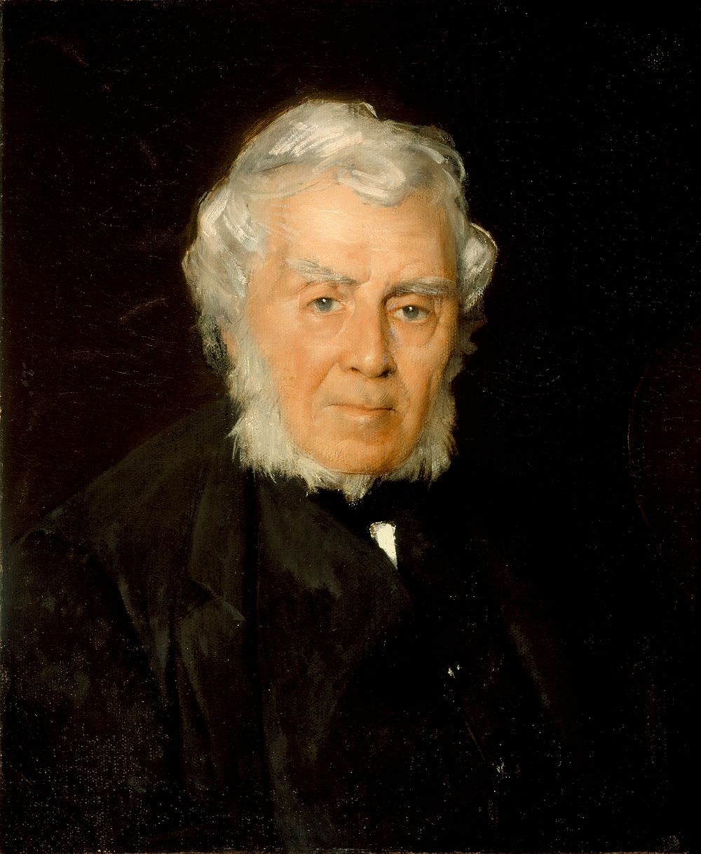 Portrait of Robert Walter Weir by Julian Alden Weir