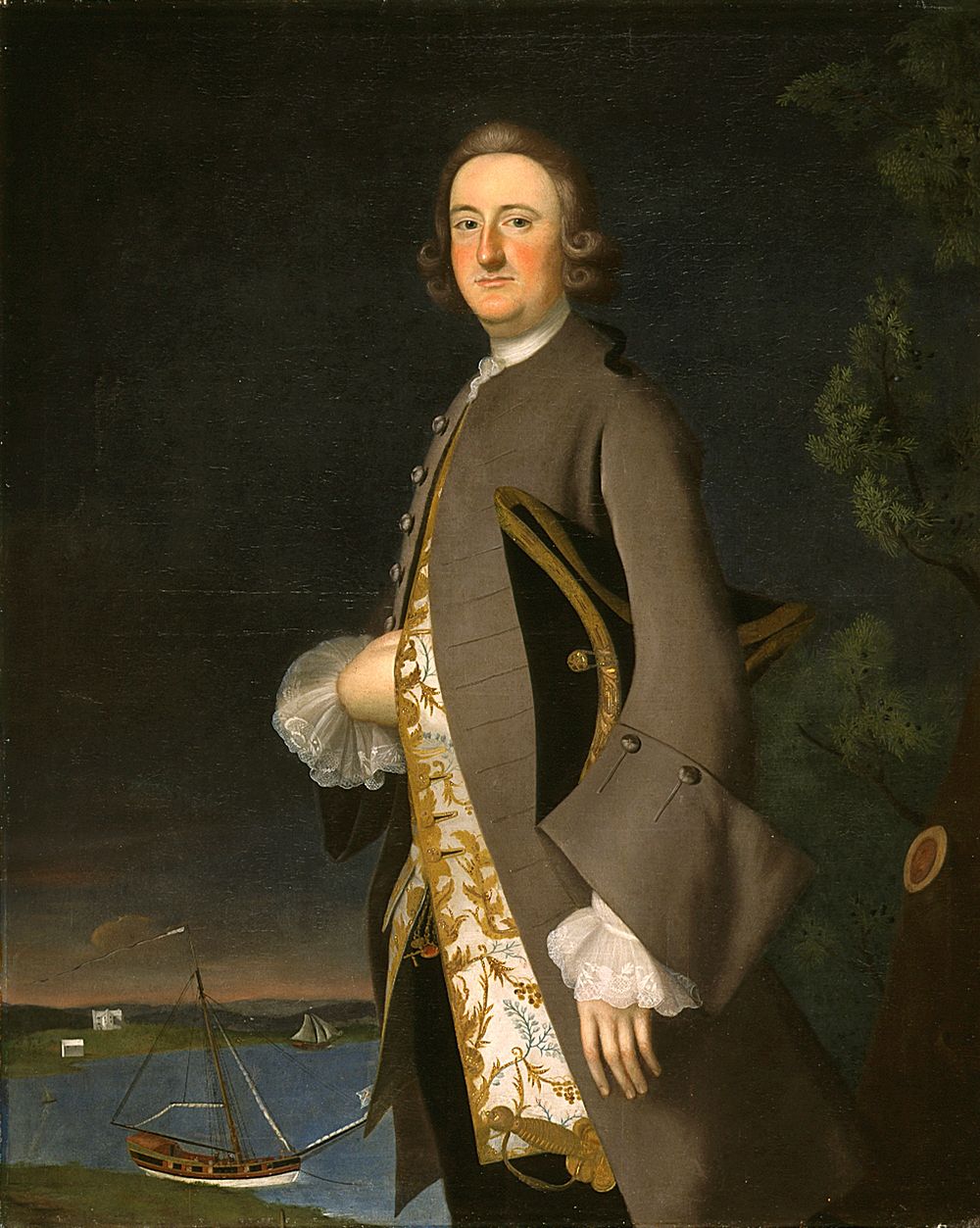 Portrait of Captain John Pigott by Joseph B Blackburn