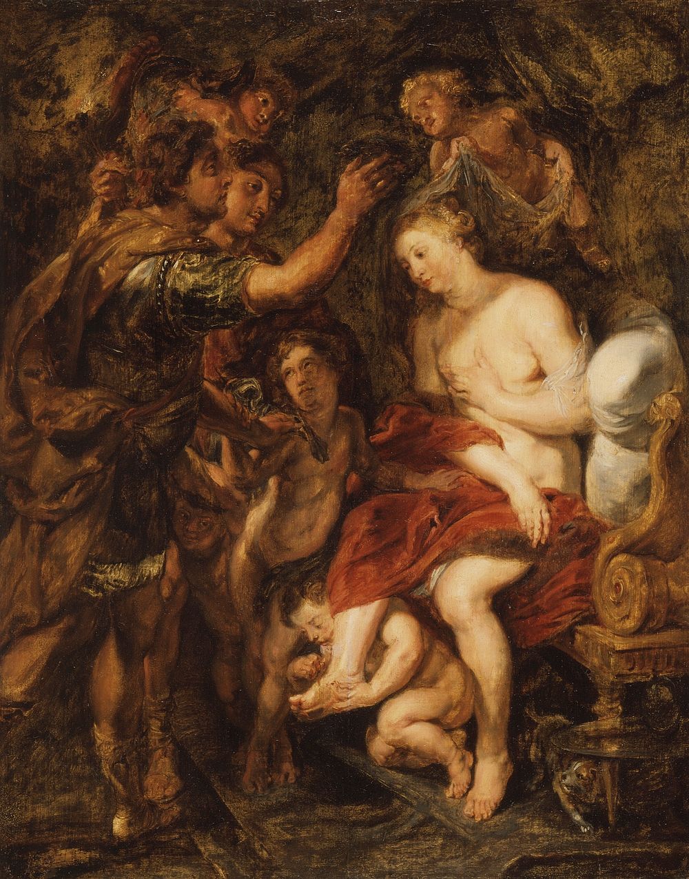 The Crowning of Roxana by Peter Paul Rubens