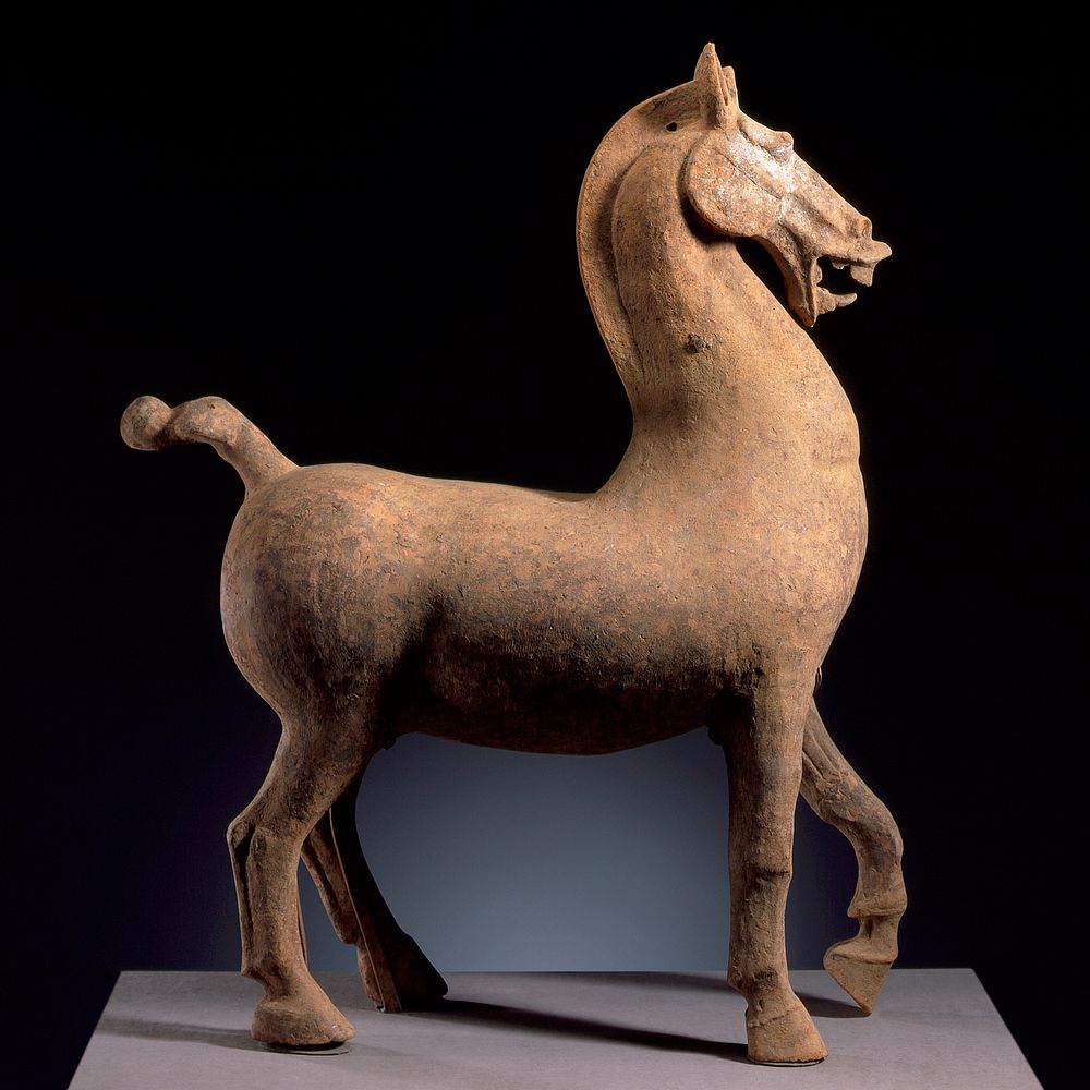 Funerary Sculpture of a Horse