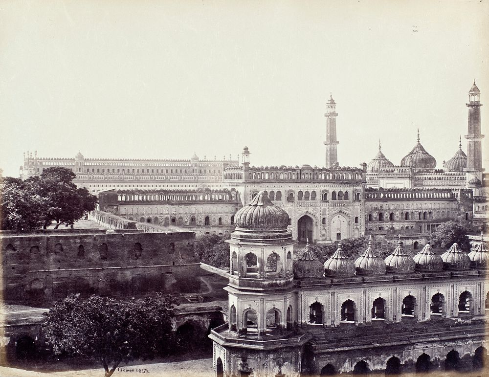View of the Bara Imambara Complex by Samuel Bourne