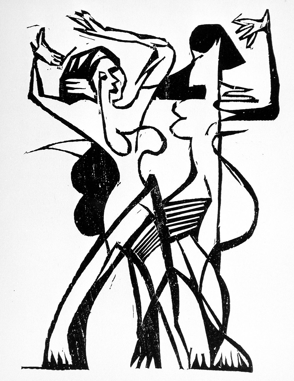 Dance by Ernst Ludwig Kirchner
