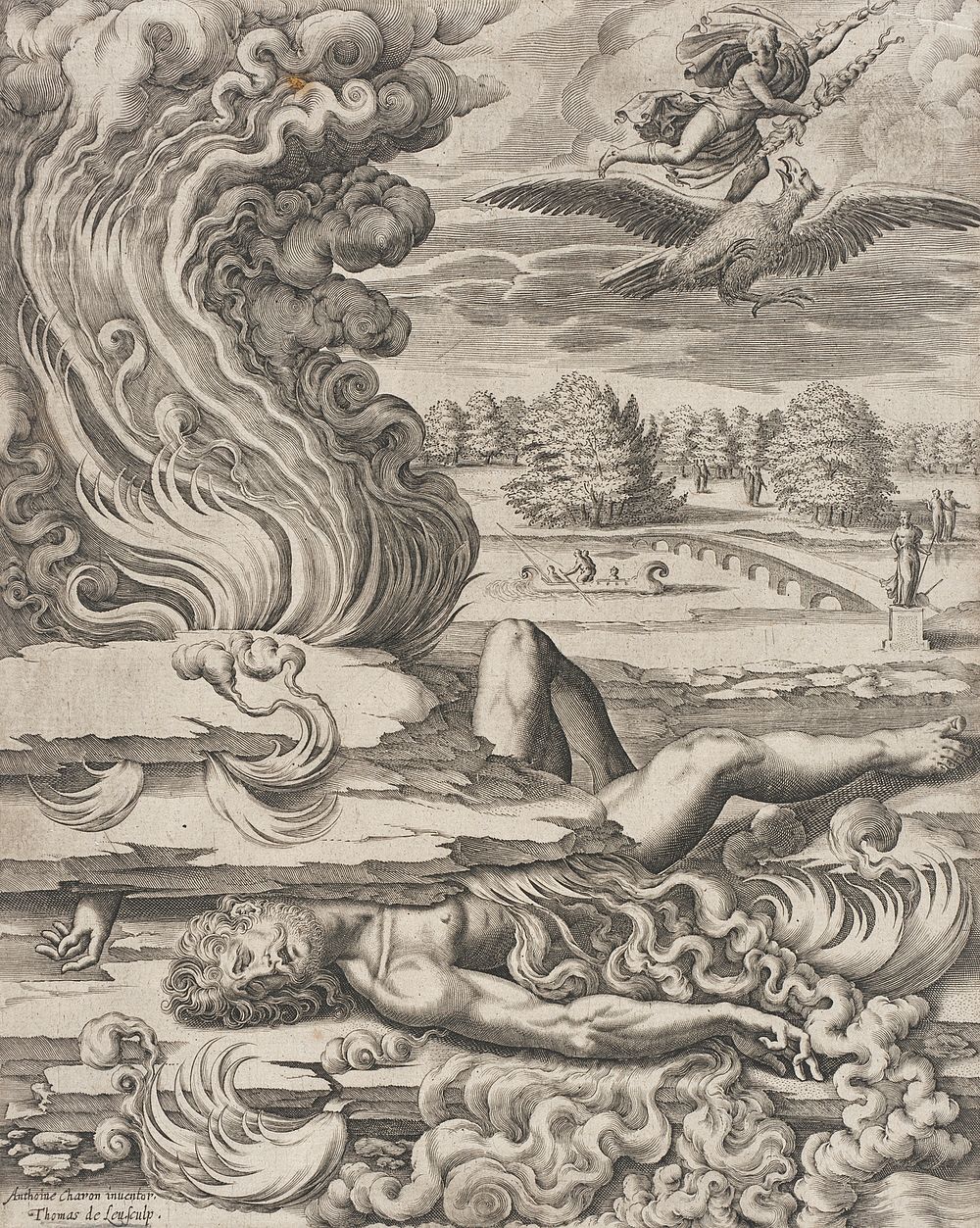 Prometheus by Thomas de Leu and Antoine Caron