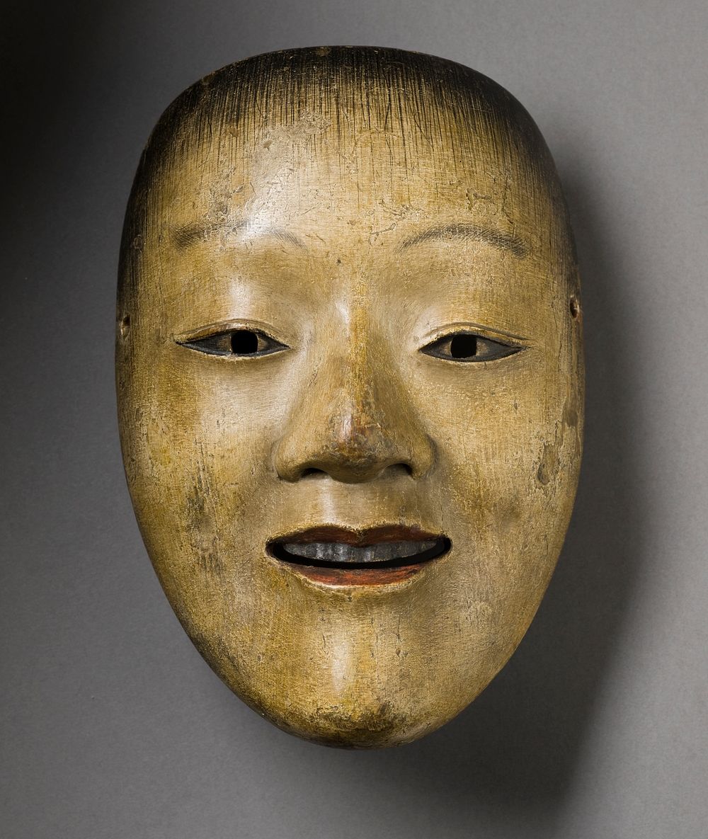 Noh Mask:  Jidō (Young Male Sprite)