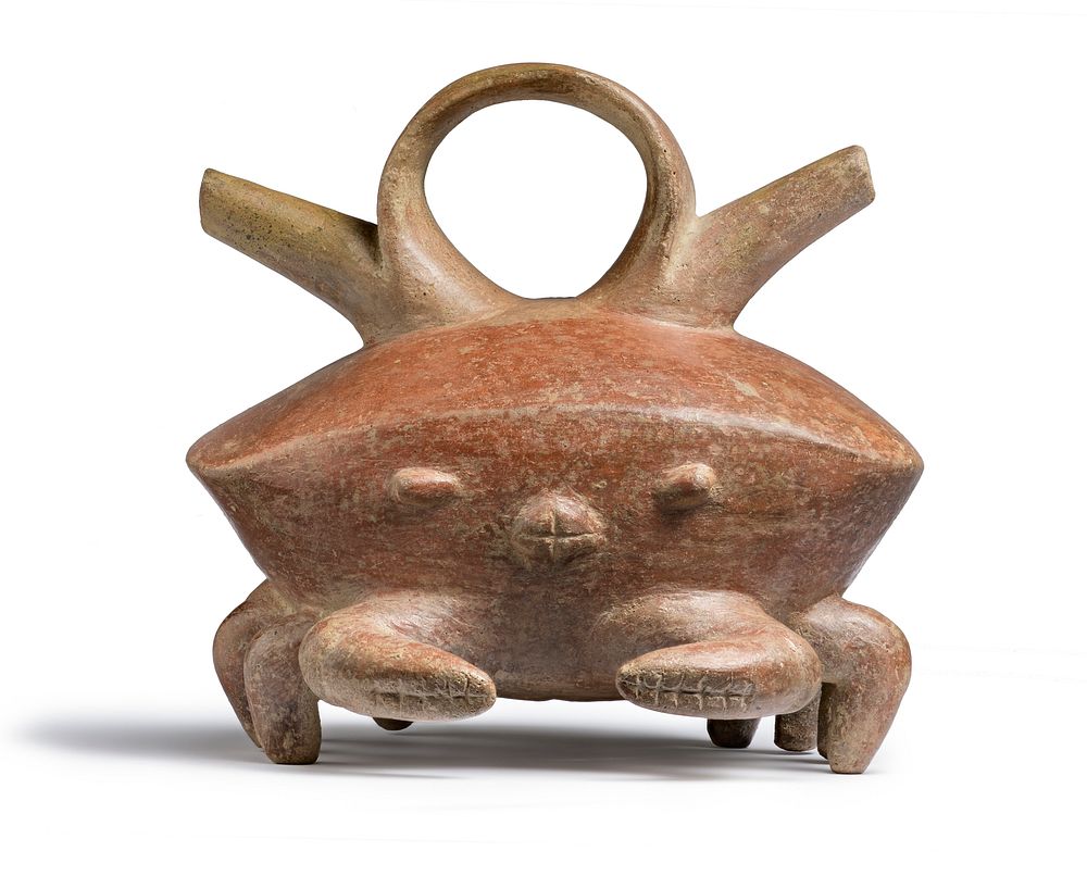 Crab Vessel with Double Spout