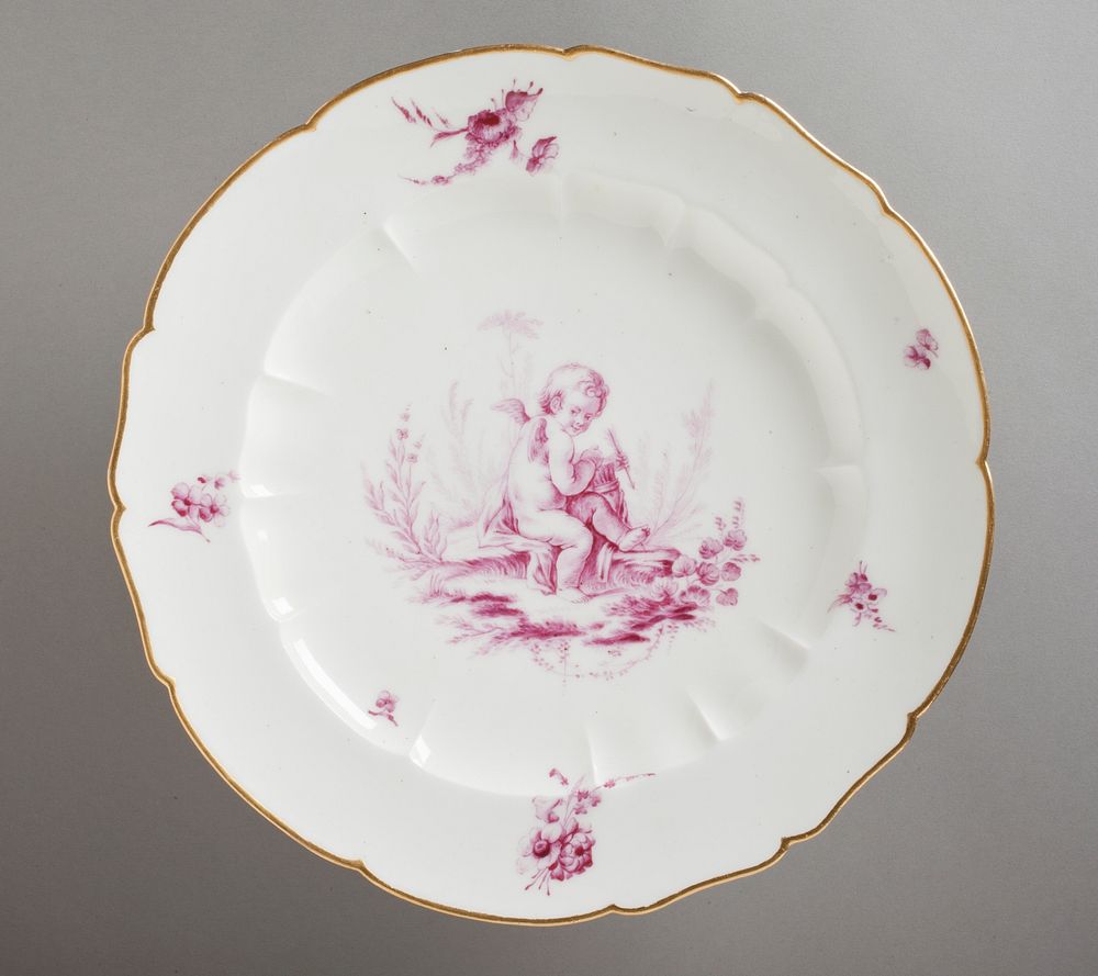 Plate by Vincennes Porcelain Manufactory