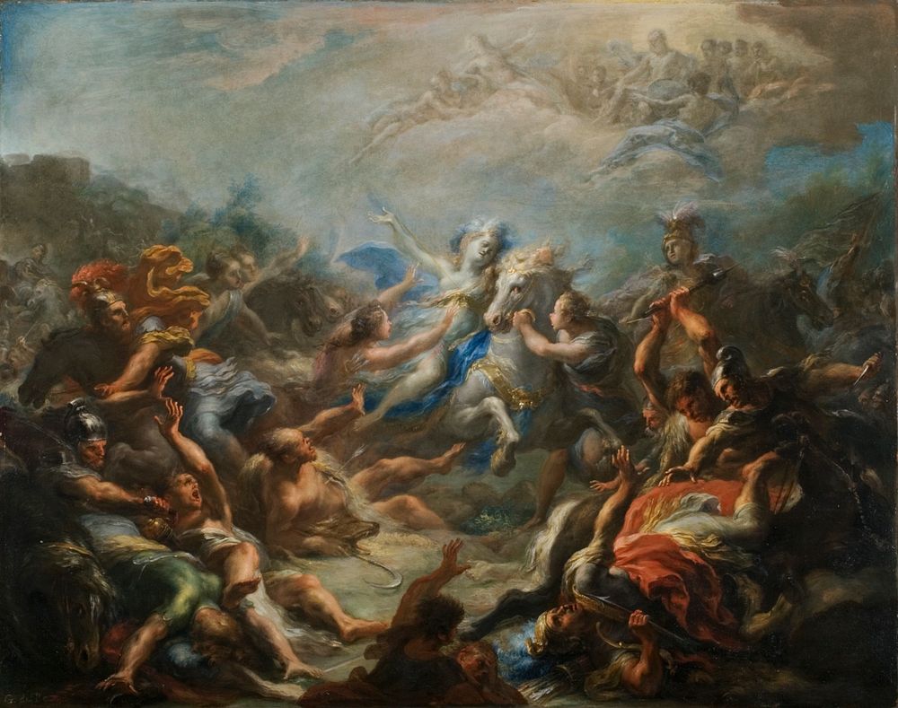 Camillia at War from Virgil's Aeneid by Giacomo del Po