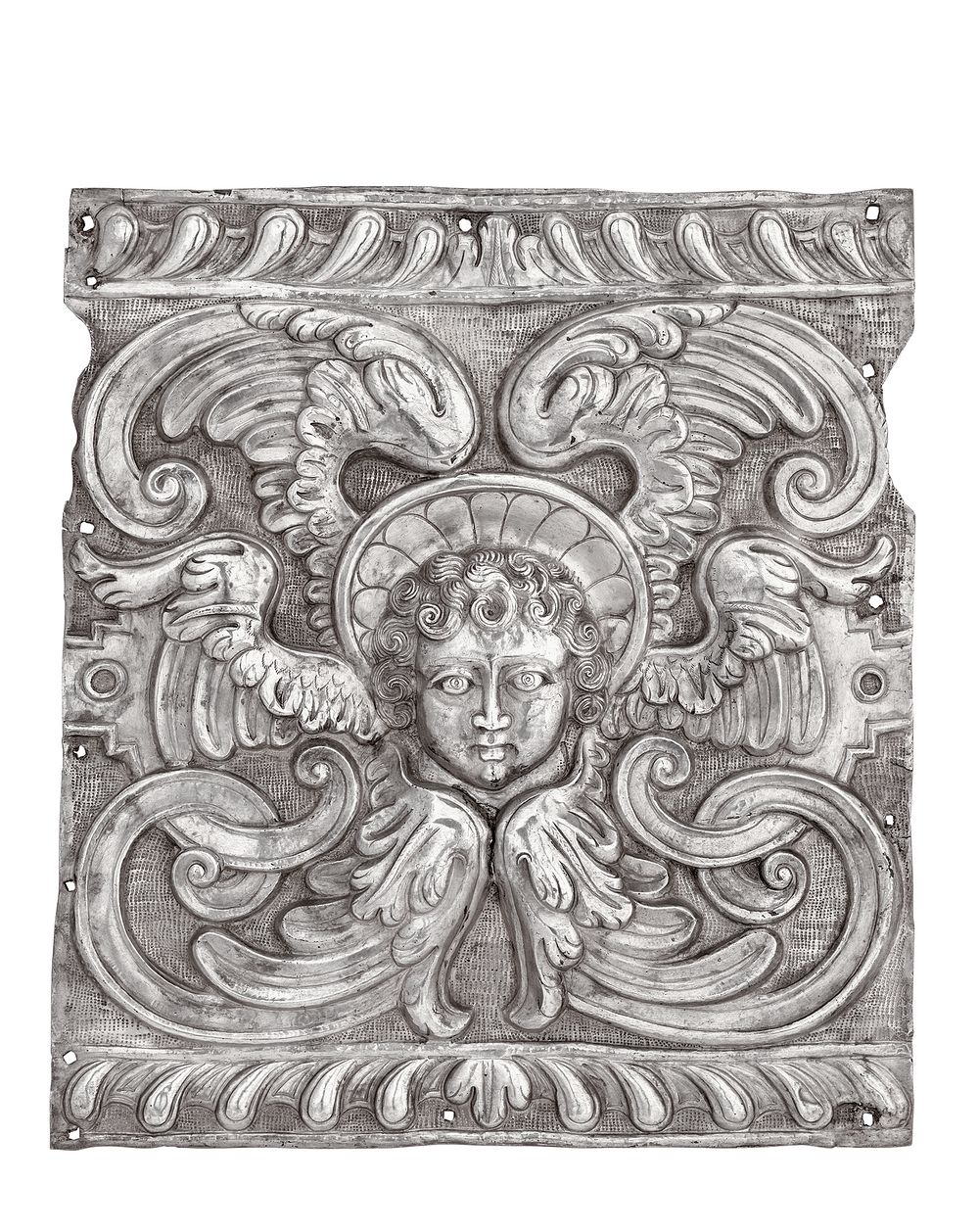 Altar Frontal Plaque with Angel (Placa de frontal de altar con ángel ) by Unidentified artists