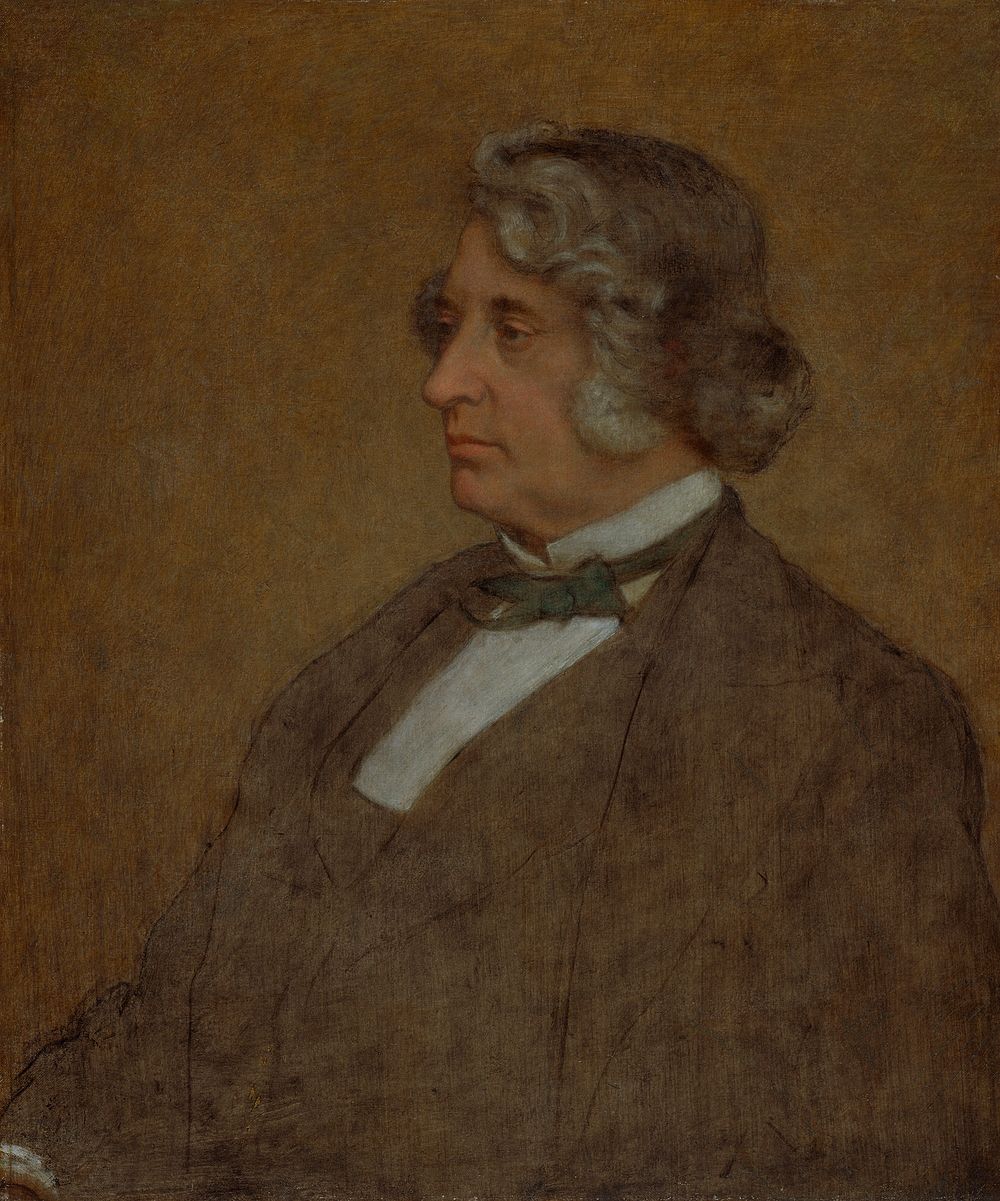Portrait of Senator Charles Sumner by William Page