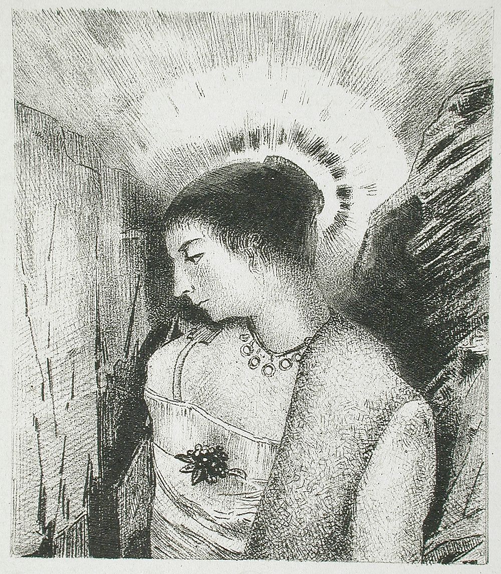 Voici la Bonne Déesse by Odilon Redon