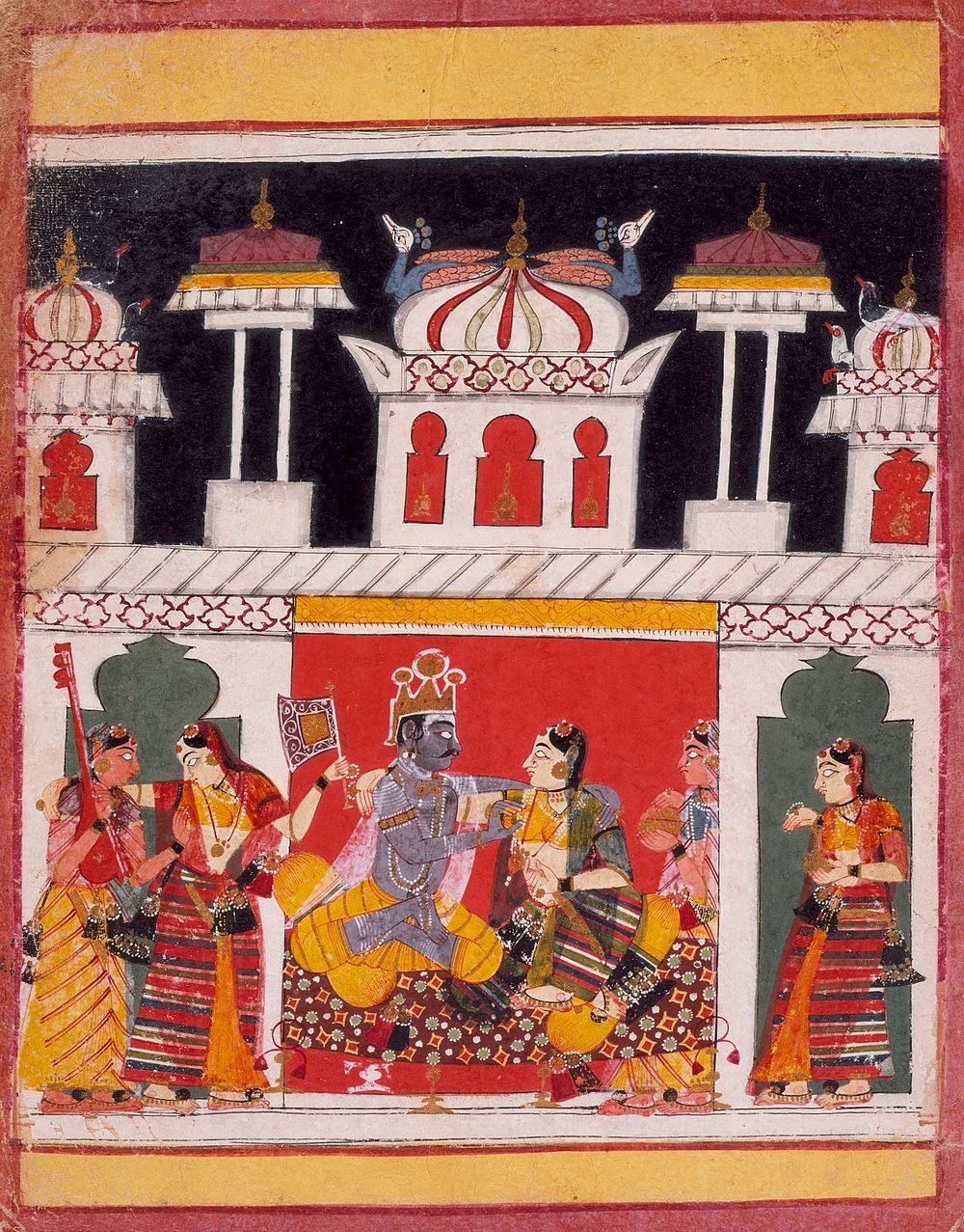 Bhairava Raga, Folio from a Ragamala (Garland of Melodies)