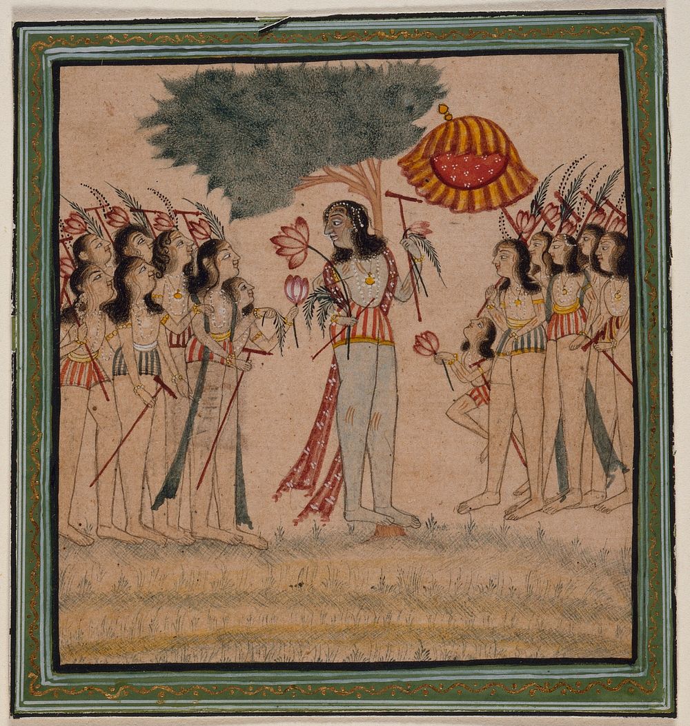 Krishna with the Gopas