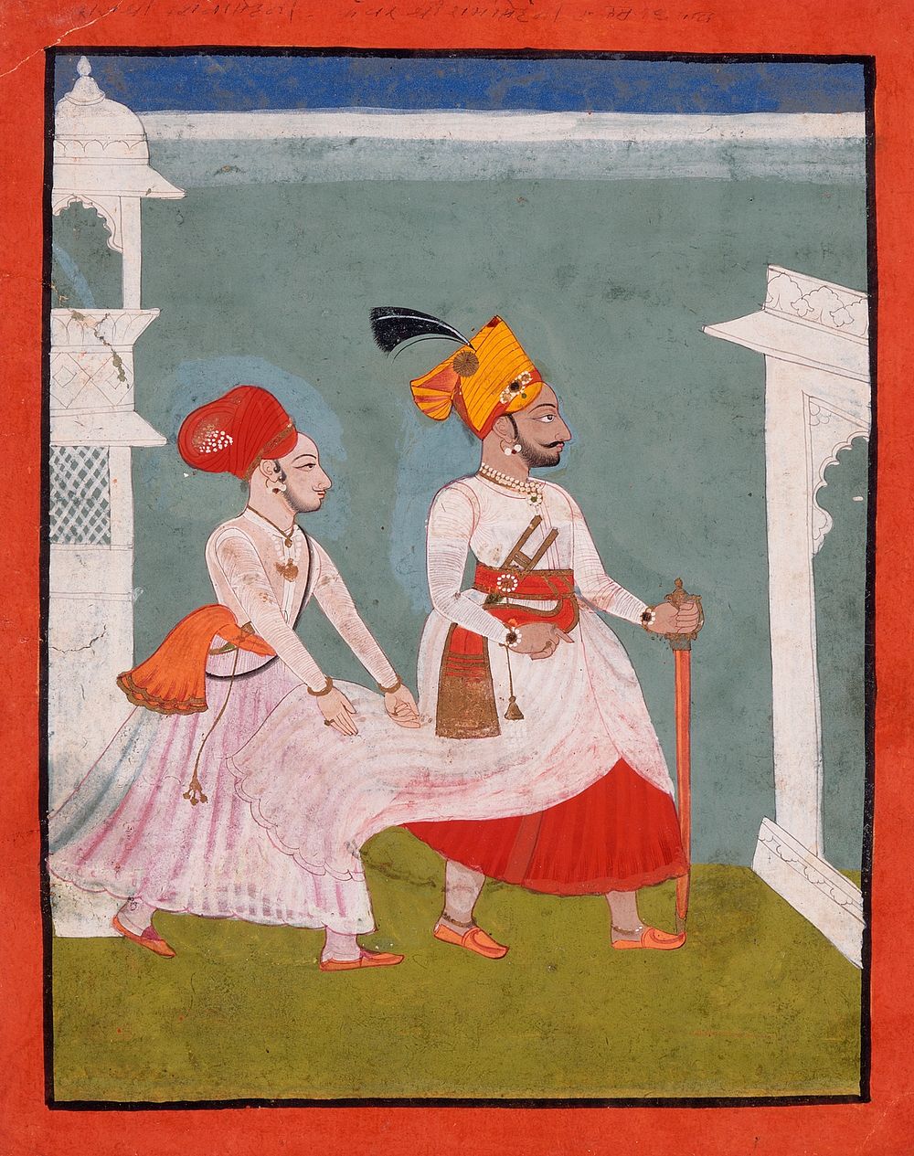 Raja Shiv Singh and Prince Ram Singh