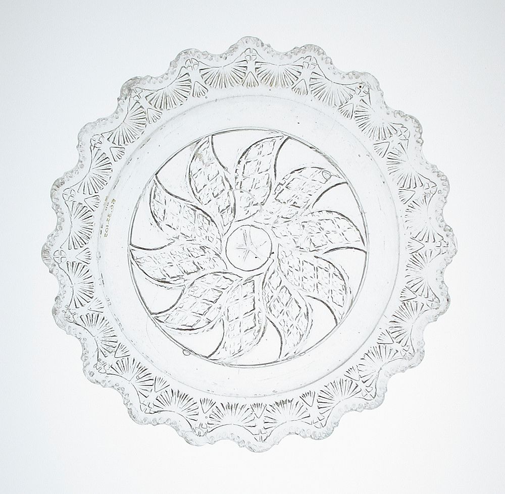Toddy Plate by Boston and Sandwich Glass Factory