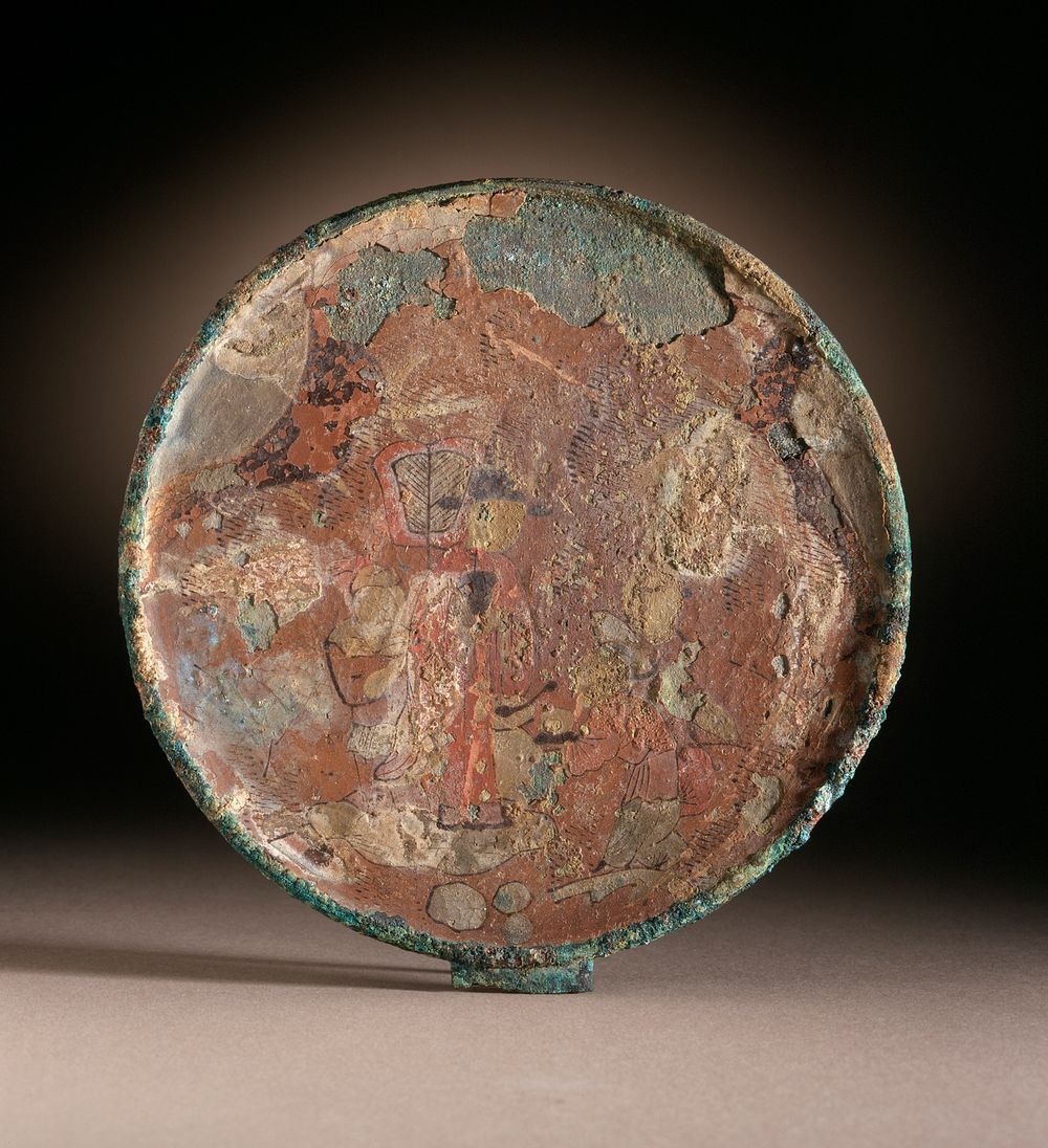 Mirror (Jing) with Figures