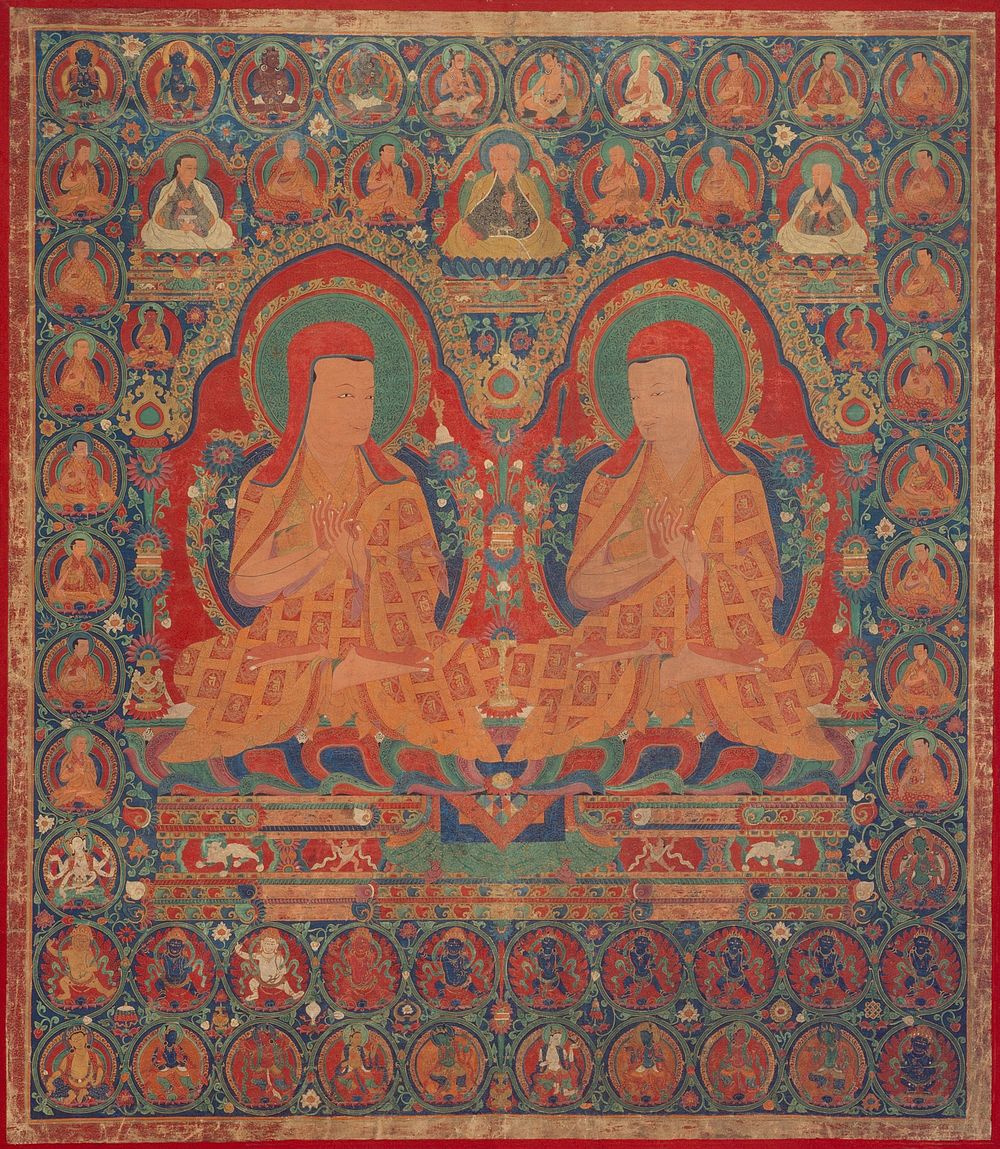 Kunga Wangcuk (1424-1478) and Sonam Senge (1429-1489), The Fourth and Sixth Abbots of Ngor