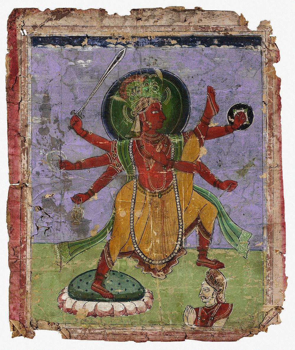 Dwarf Incarnation of Vishnu (Trivikrama)