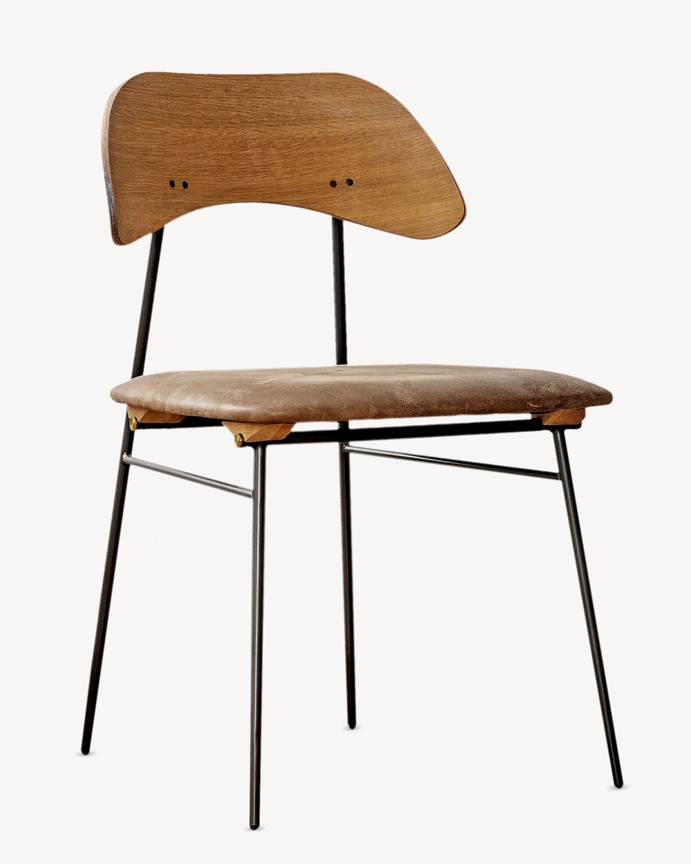 Wooden chair, isolated object