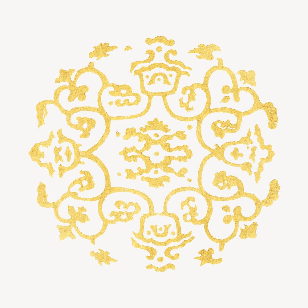 Japanese pattern vintage illustration