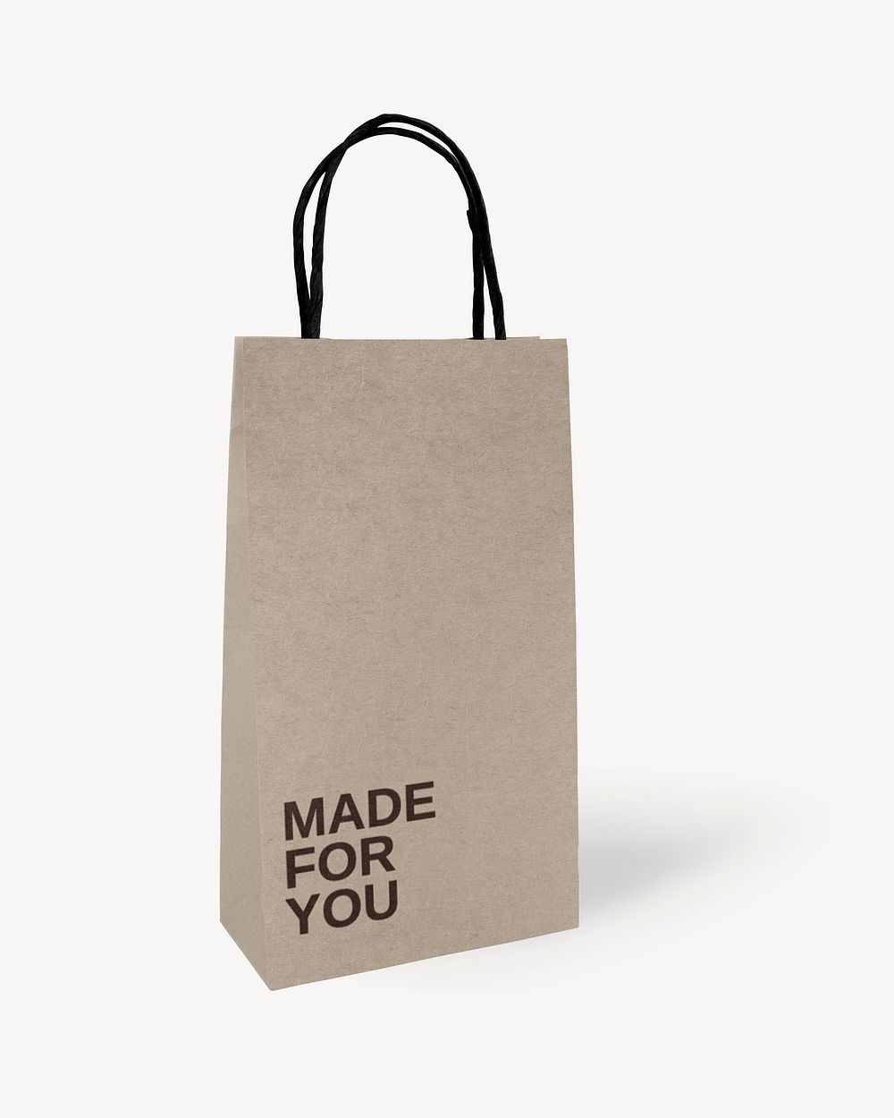 Shopping bag mockup, business product psd