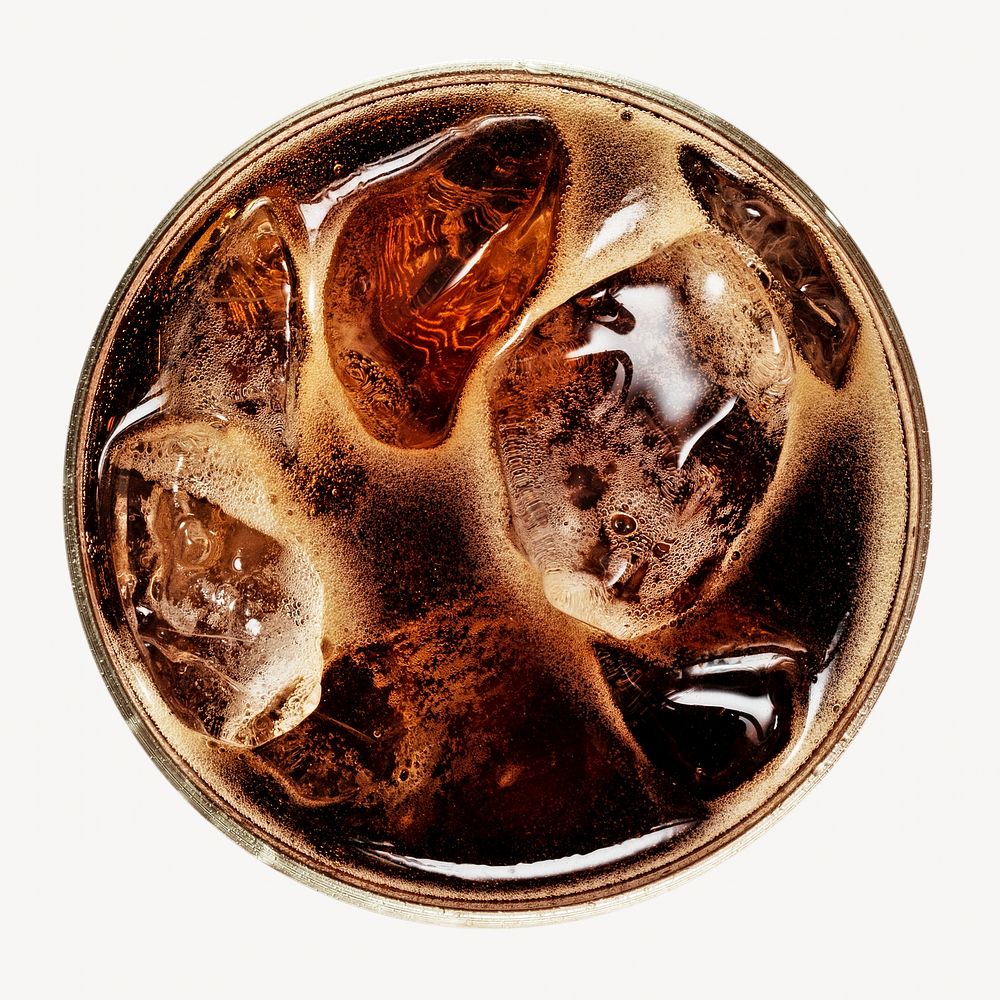 Cola isolated image