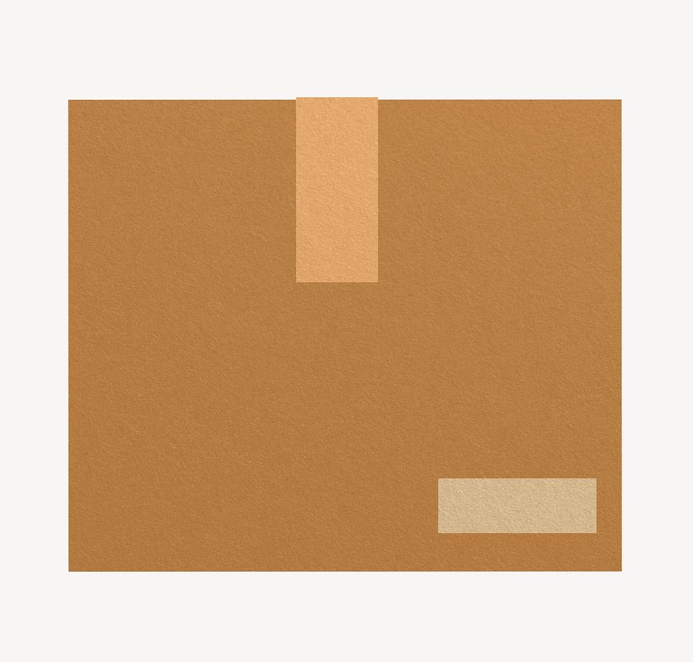 Cardboard box illustration