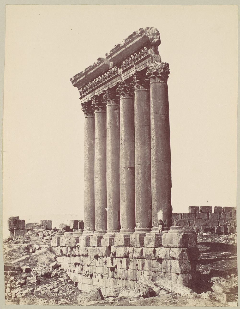 The Temple of the Sun at Baalbec