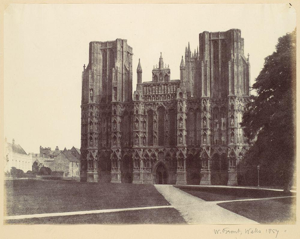 West Front, Wells by Alfred Capel Cure