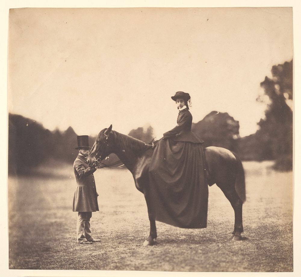 Lady on Horseback