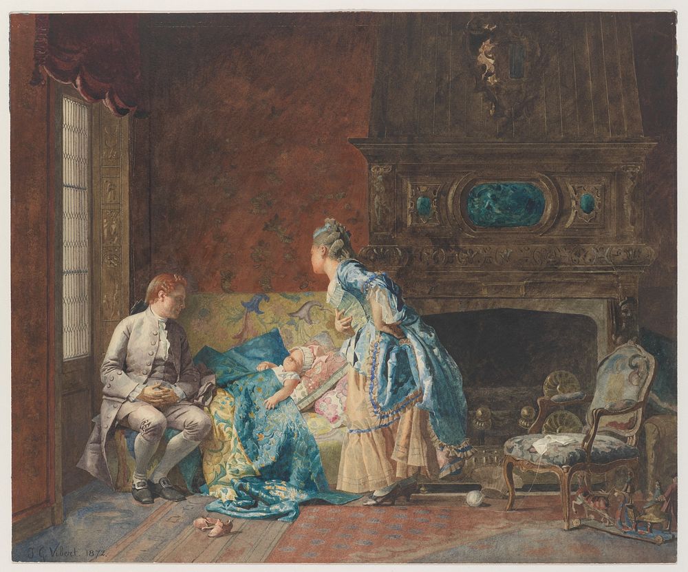 The First Babe by Jean-Georges Vibert