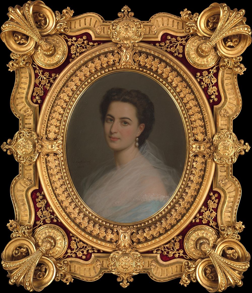 Portrait of a Woman (Marianna Panciatichi, marchesa Paolucci delle Roncole, 1835&ndash;1919, or her sister-in-law, Beatrice…
