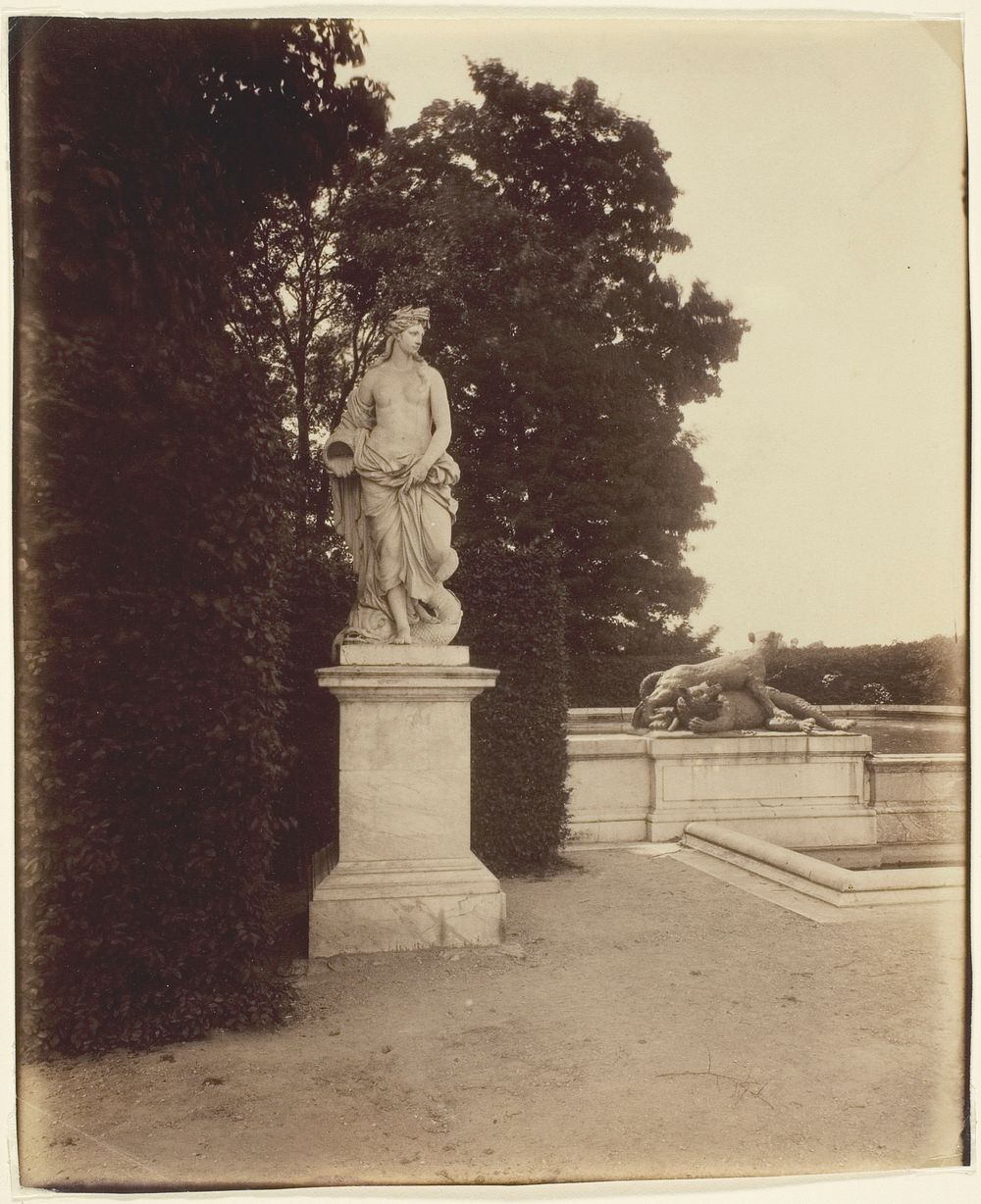 Versailles, L'Eau par Legras by Jean-Eugène-Auguste Atget