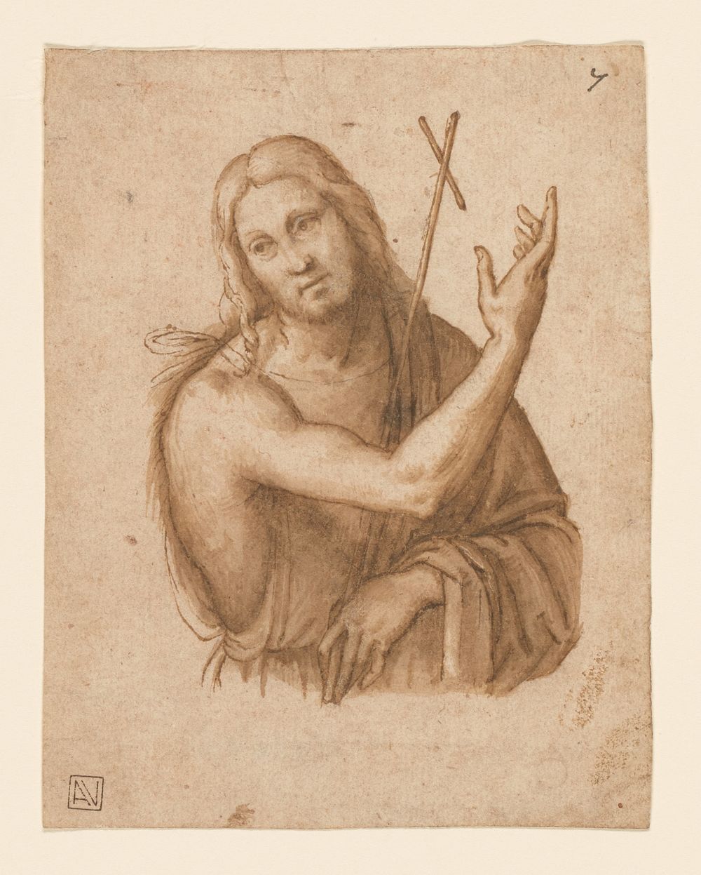 Saint John the Baptist by Francesco Francia