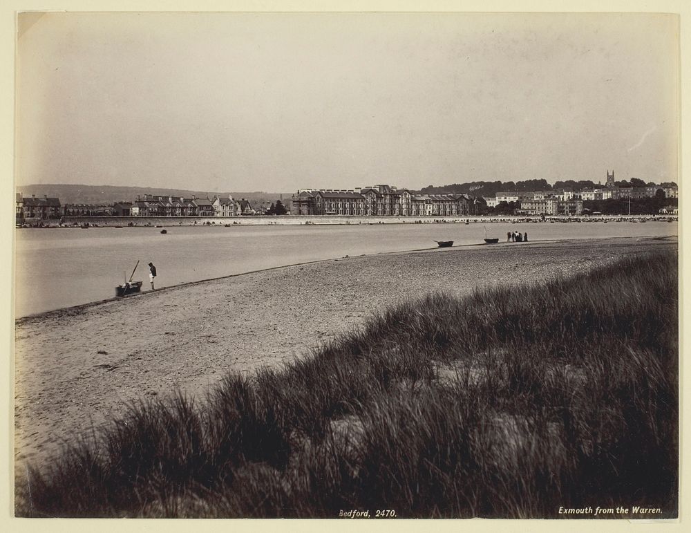 Exmouth from the Warren by Francis Bedford