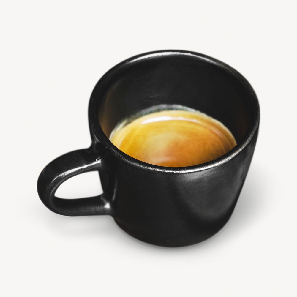 Coffee image on white