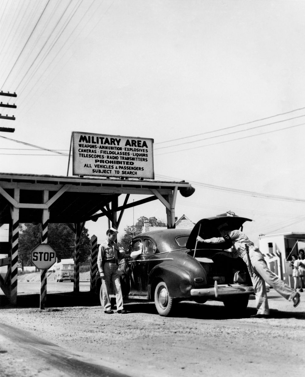 Elza Gate Guard Station 1945 Oak Ridge