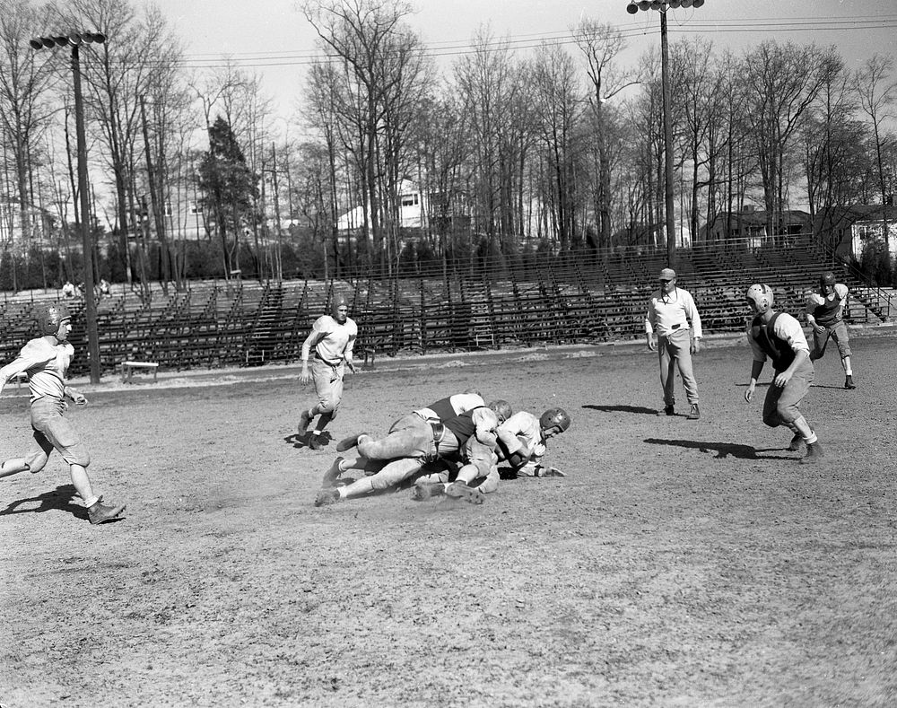 Oak Ridge High School Spring Practice 1948