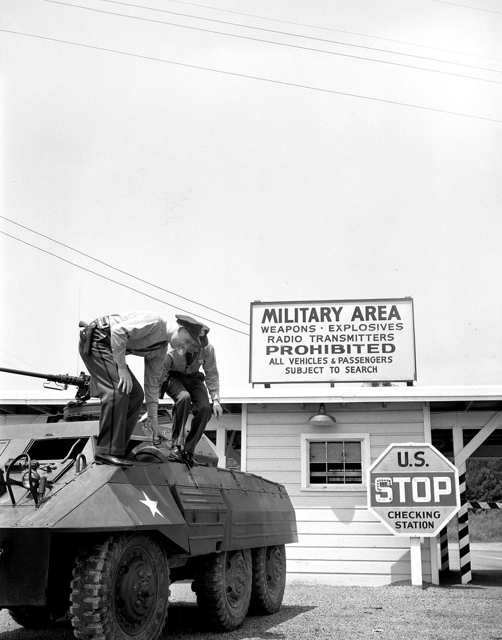 Atomic Energy Commission Patrol Solway Gate Oak Ridge 1947
