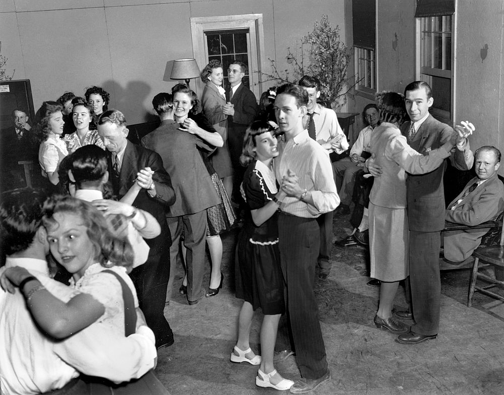 Easter Dance Gamble Valley Community Center 1945 Oak Ridge